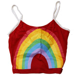 SPAGHETTI STRAP TANK RAINBOW- ASSORTED SIZES - SMALL (UPC # 62279332527), MEDIUM (UPC # 622793325810) LARGE (UPC # 622793325803), XL ( UPC # 622793325797)